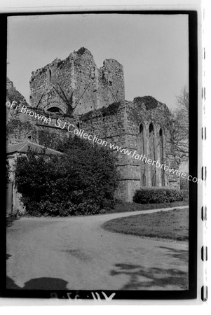 CHANCEL TOWER FROM DOCTORS GARDEN